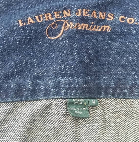 Lauren Ralph Lauren Jeans Co.denim jean jacket - Picture 7 of 8